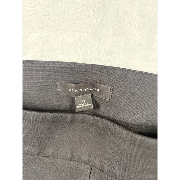 Ann Taylor Side Zip Ankle Pants | Bi-Stretch | Size 6 - Picture 9 of 10